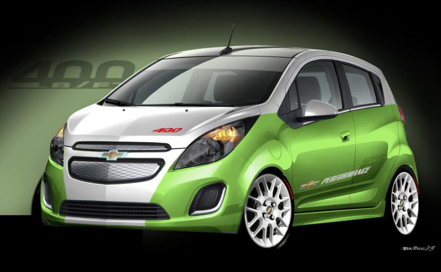 Chevrolet Spark EV Tech Performance Concept 2013 года  (фото 2 из 3)